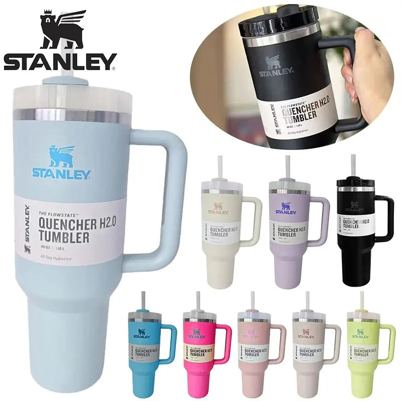 Stanley Thermos Cup for Hot or Cold Drinks - Perfect for Everyday Use or Traveling